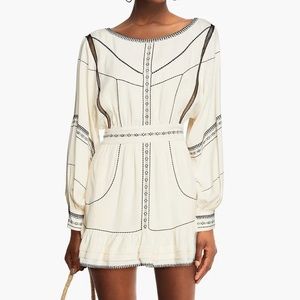 CLAUDIE PIERLOT
Embroidered Crepe mini dress